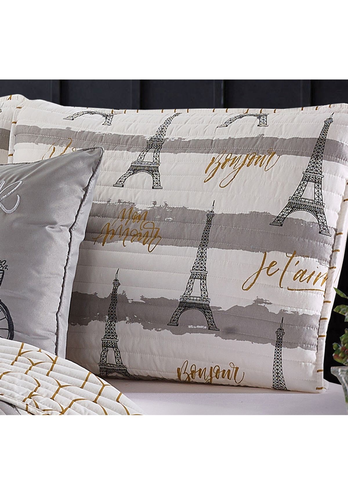 Bonjour Paris Quilt Set