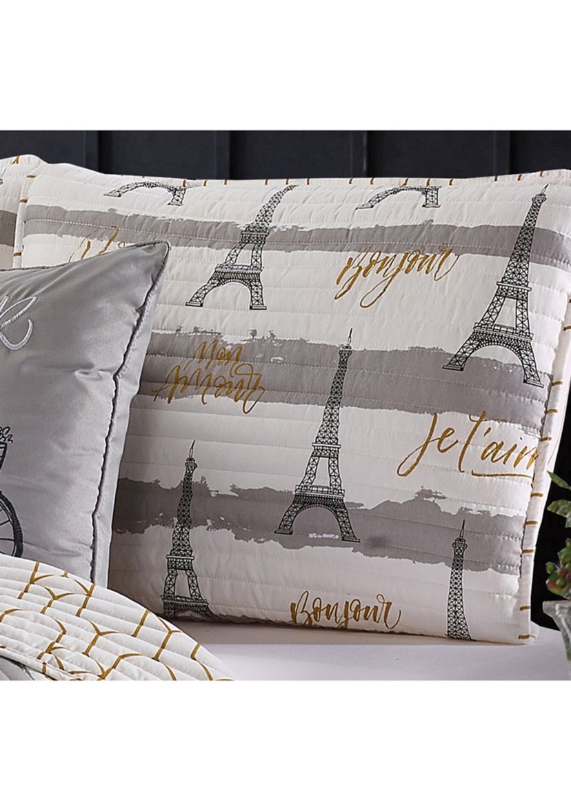 Bonjour Paris Quilt Set