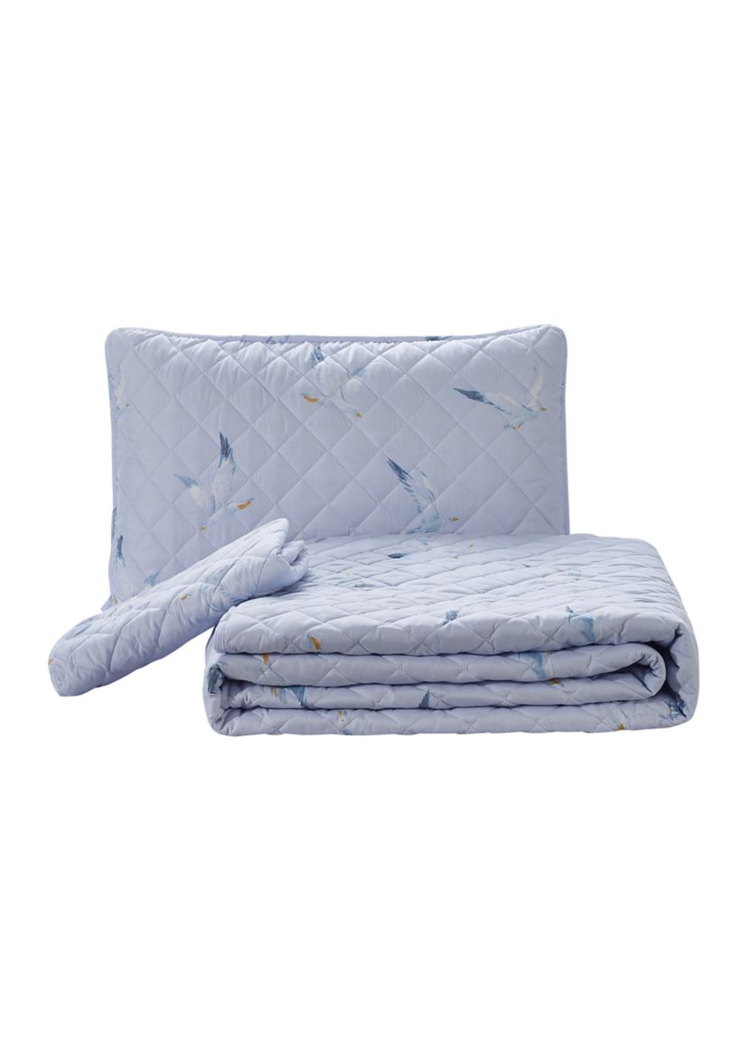 Montego Bay Seagull Cove Reversible Quilt Set
