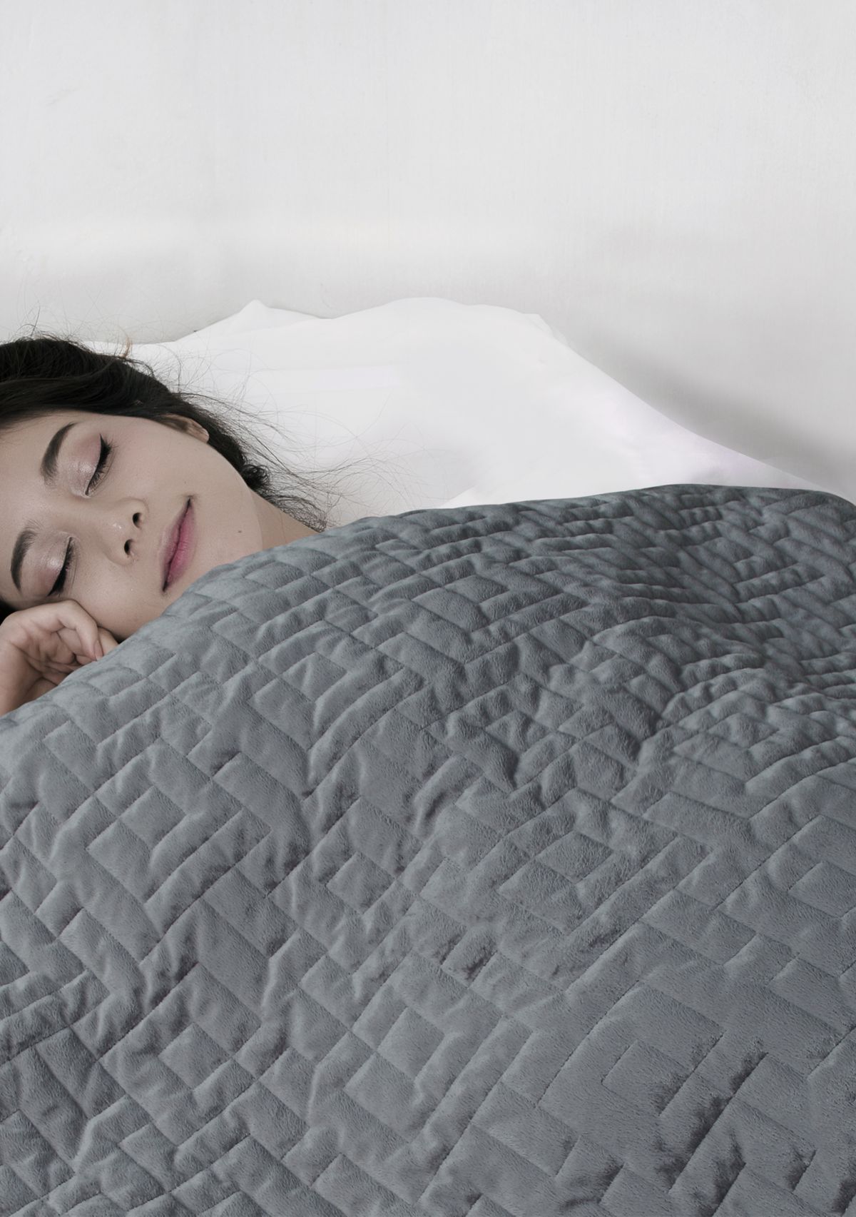 Weighted Blanket with Quilted Duvet Cover