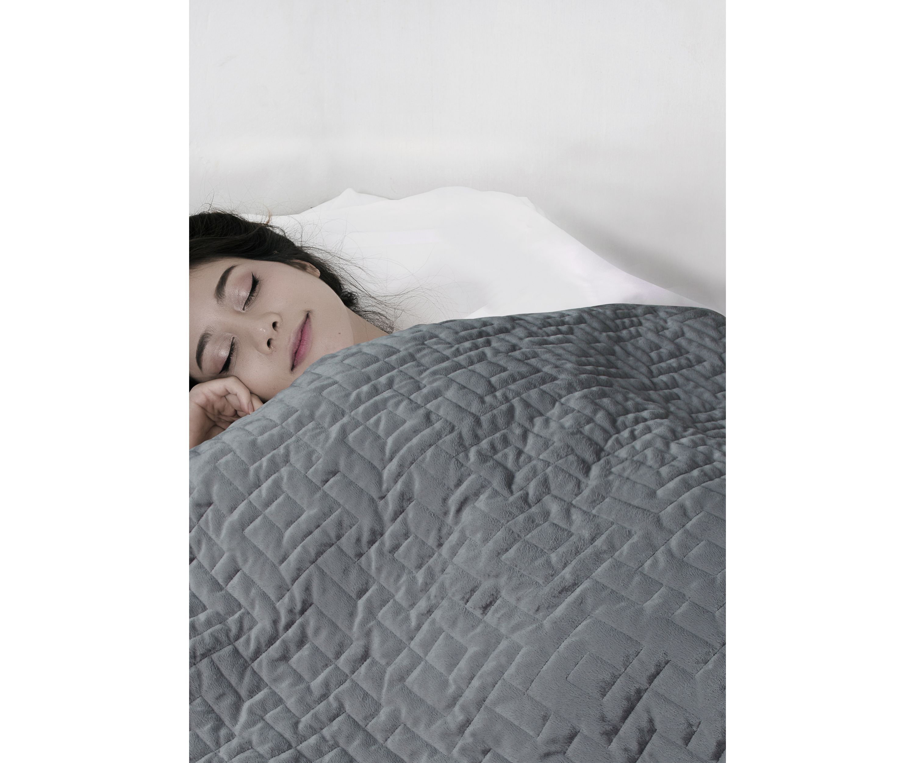 Weighted Blanket with Quilted Duvet Cover