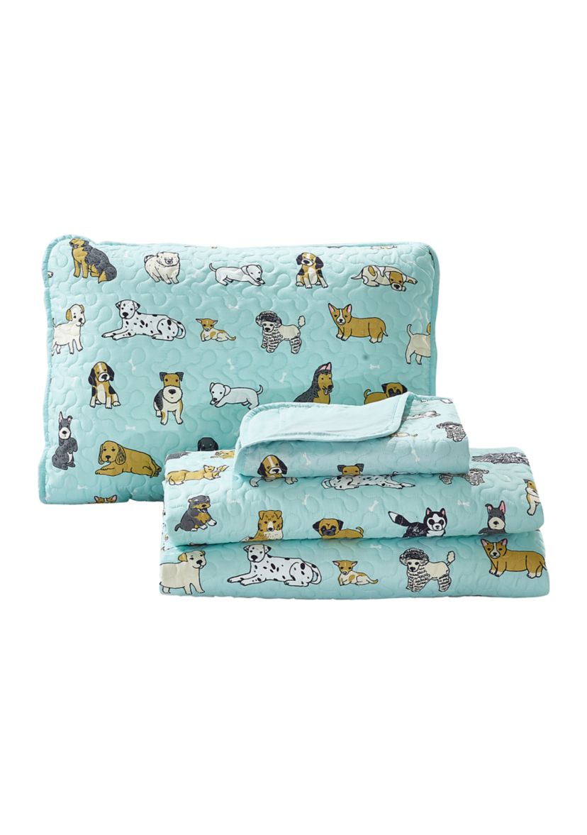 Puppies Quilt Set