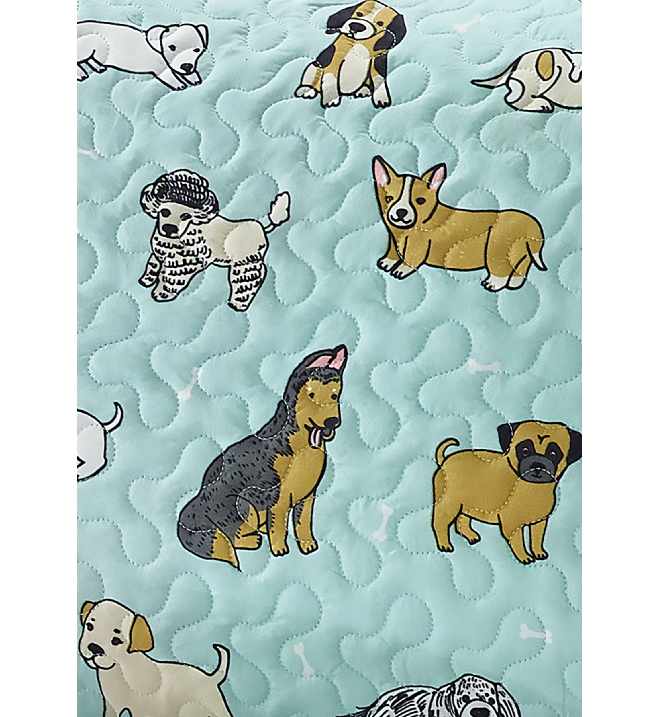 Puppies Quilt Set
