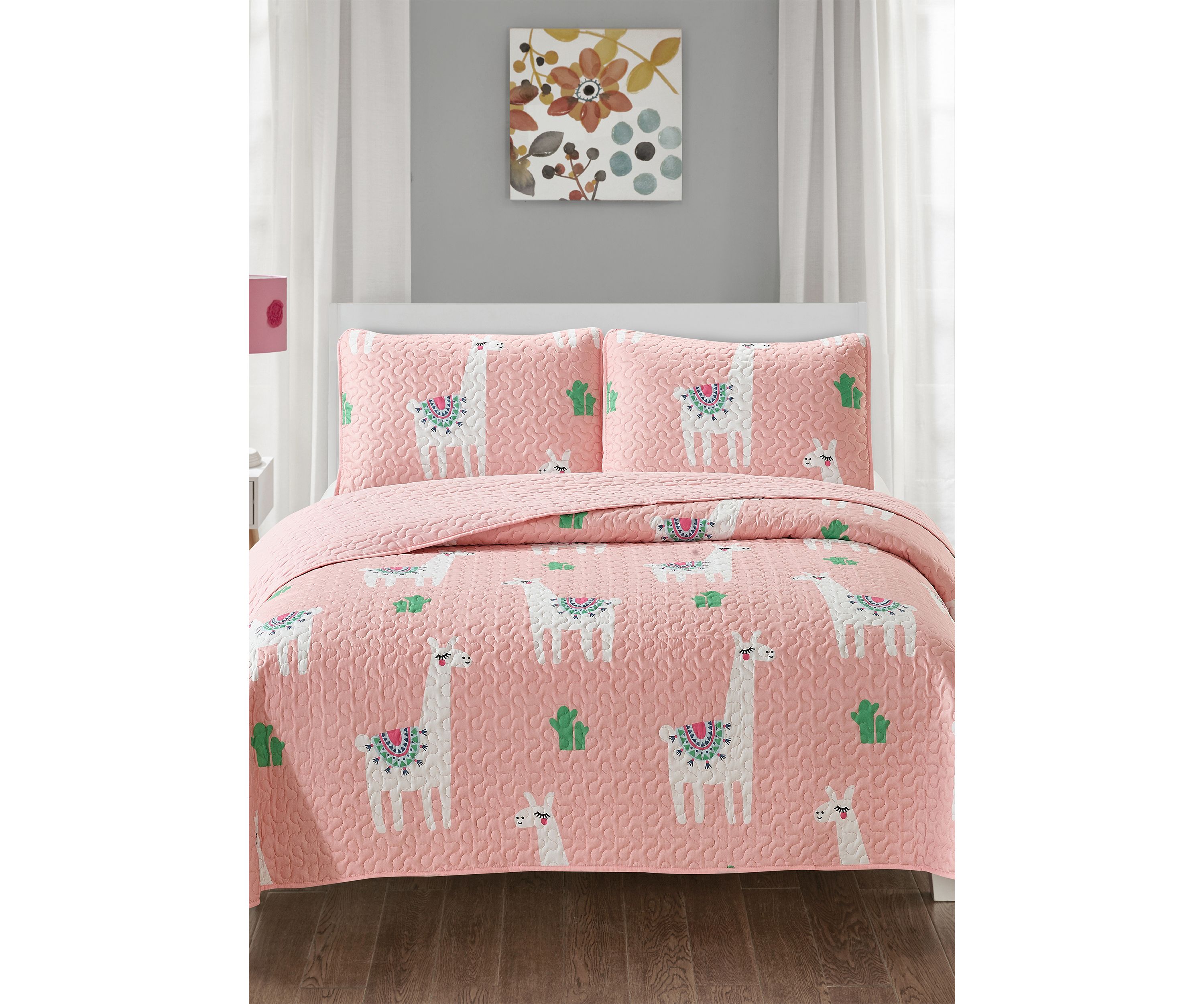 Cool Llama Quilt Set