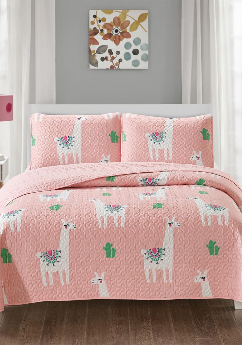 Cool Llama Quilt Set