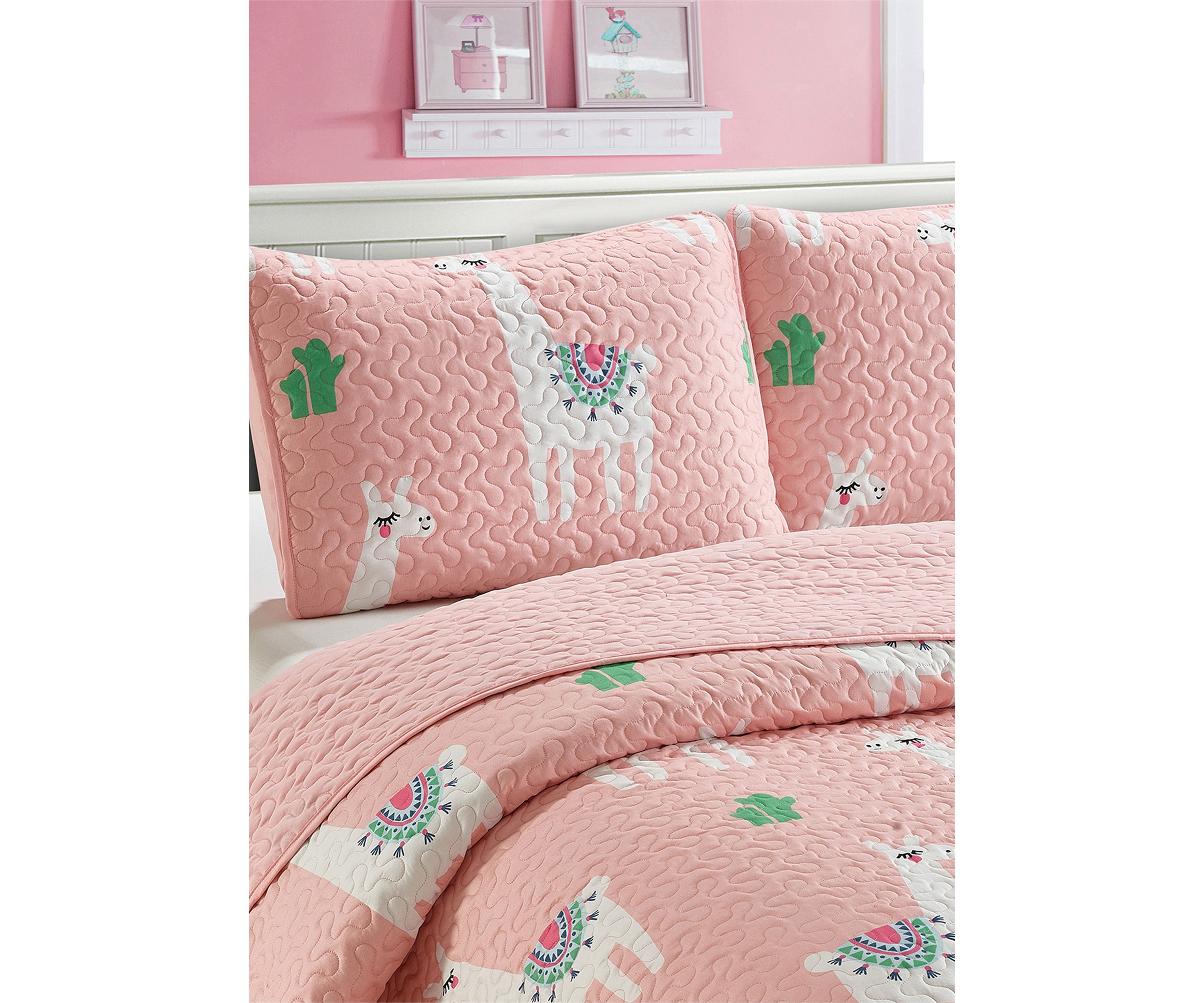 Cool Llama Quilt Set