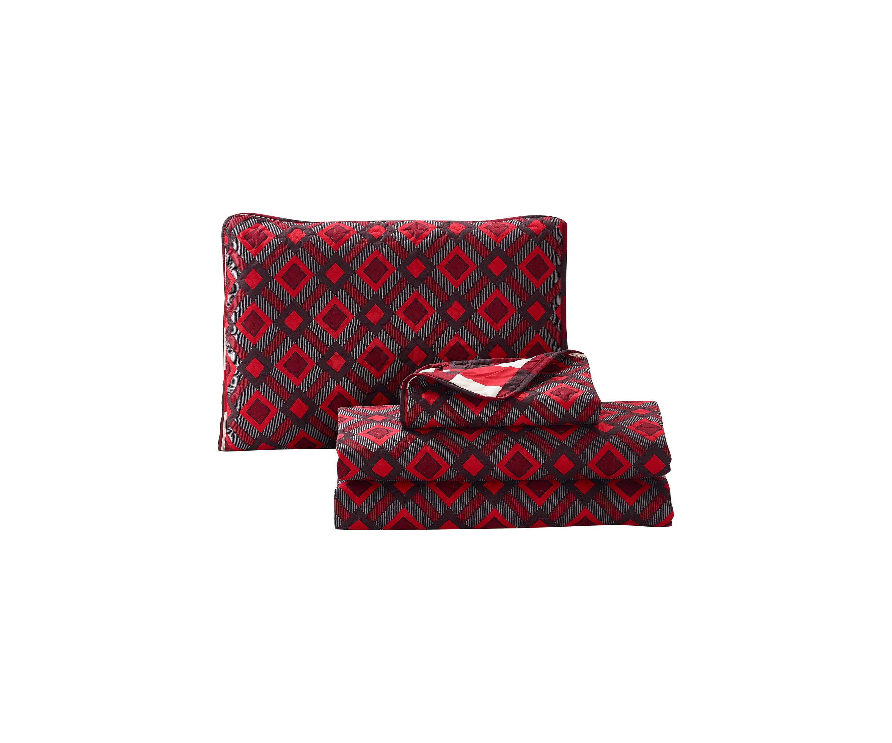 Cottage Plaid Quilt Set
