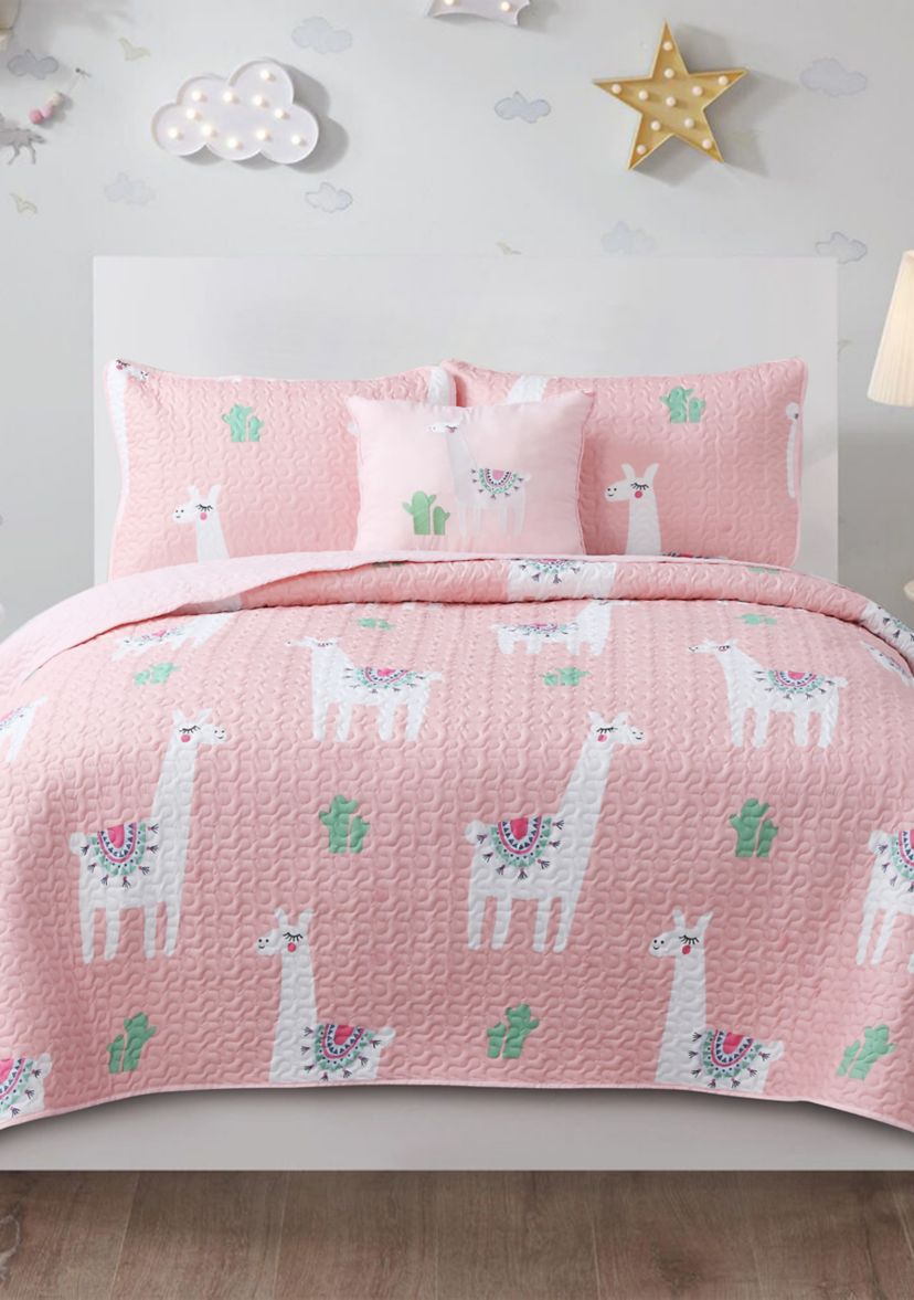 Cool Llama 3-Piece Quilt Set
