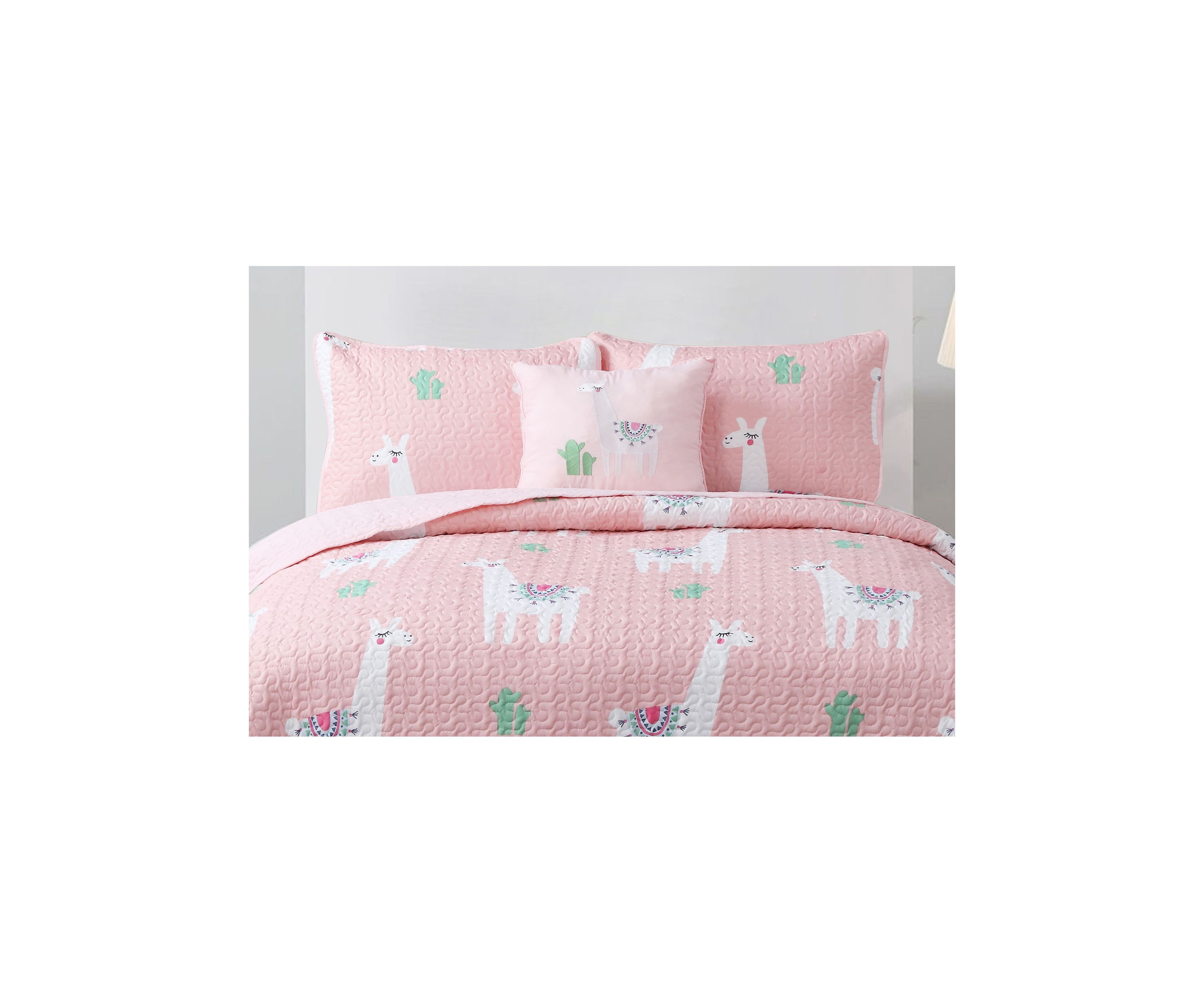 Cool Llama 3-Piece Quilt Set