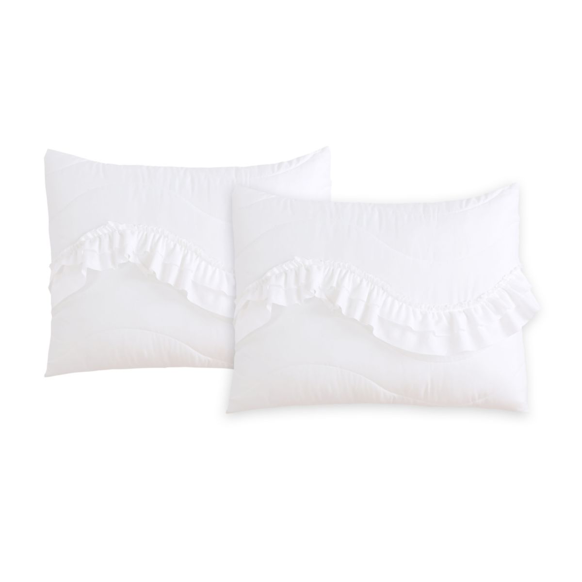 Charlotte Ruffle 3-piece Quilt Set