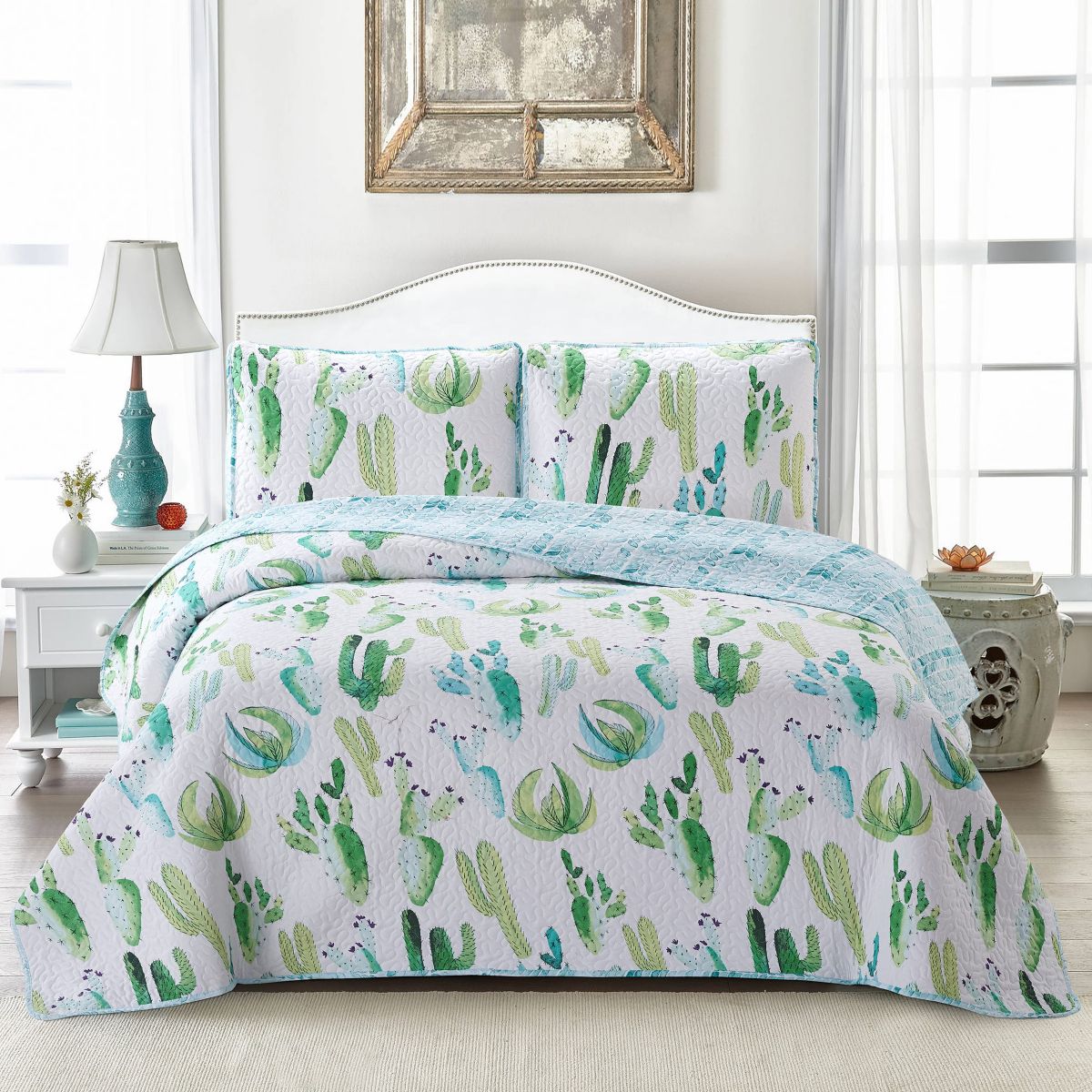 Cactus3-piece Quilt Set