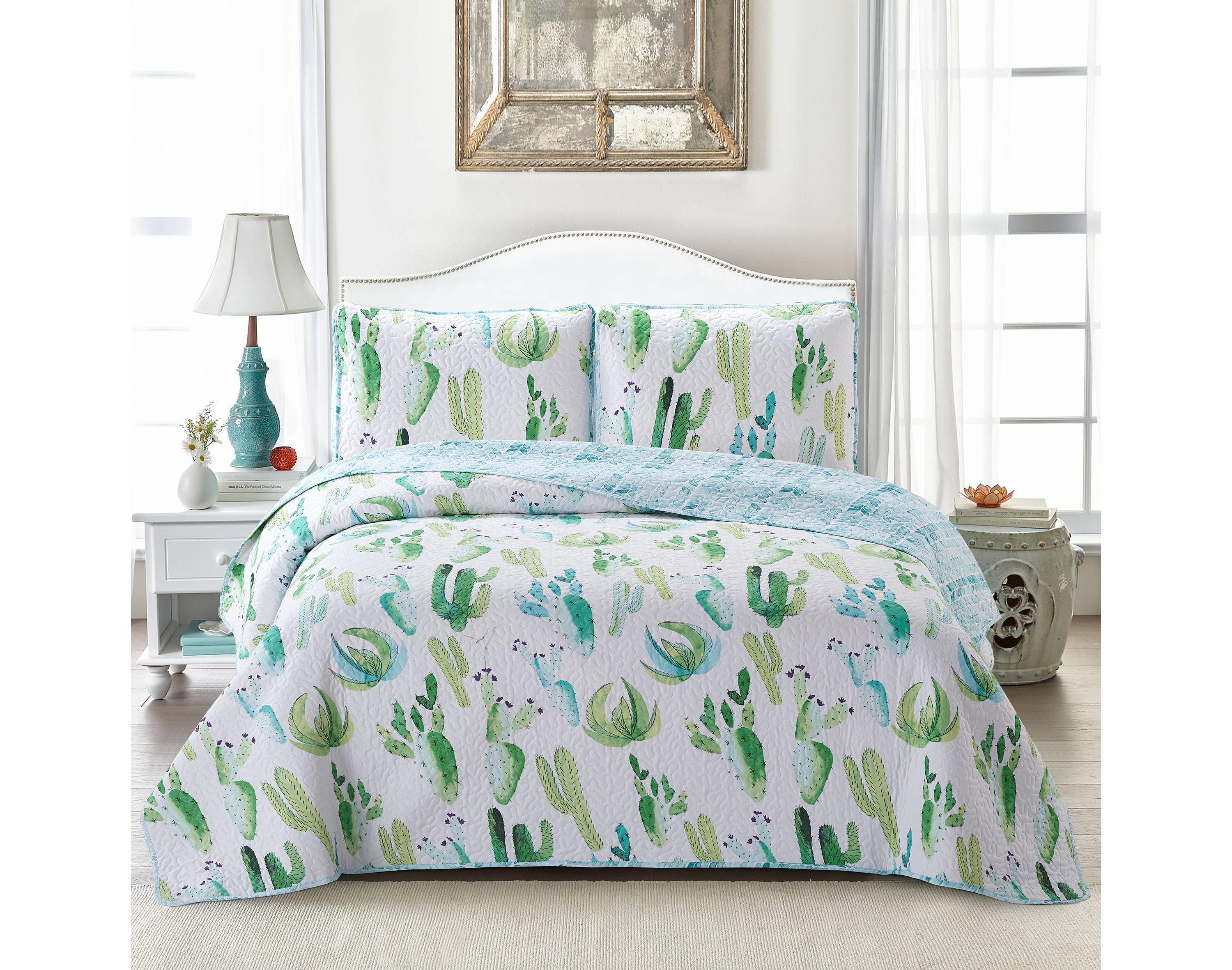 Cactus3-piece Quilt Set