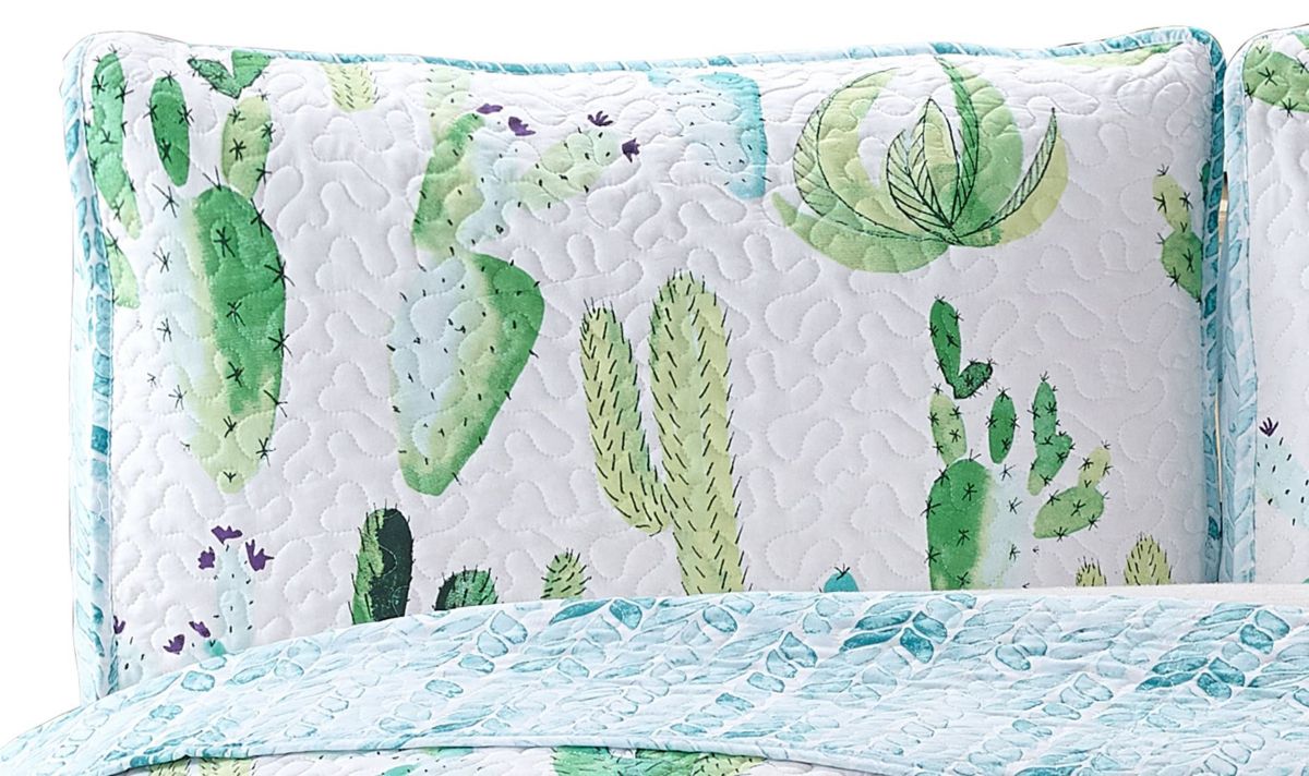 Cactus3-piece Quilt Set