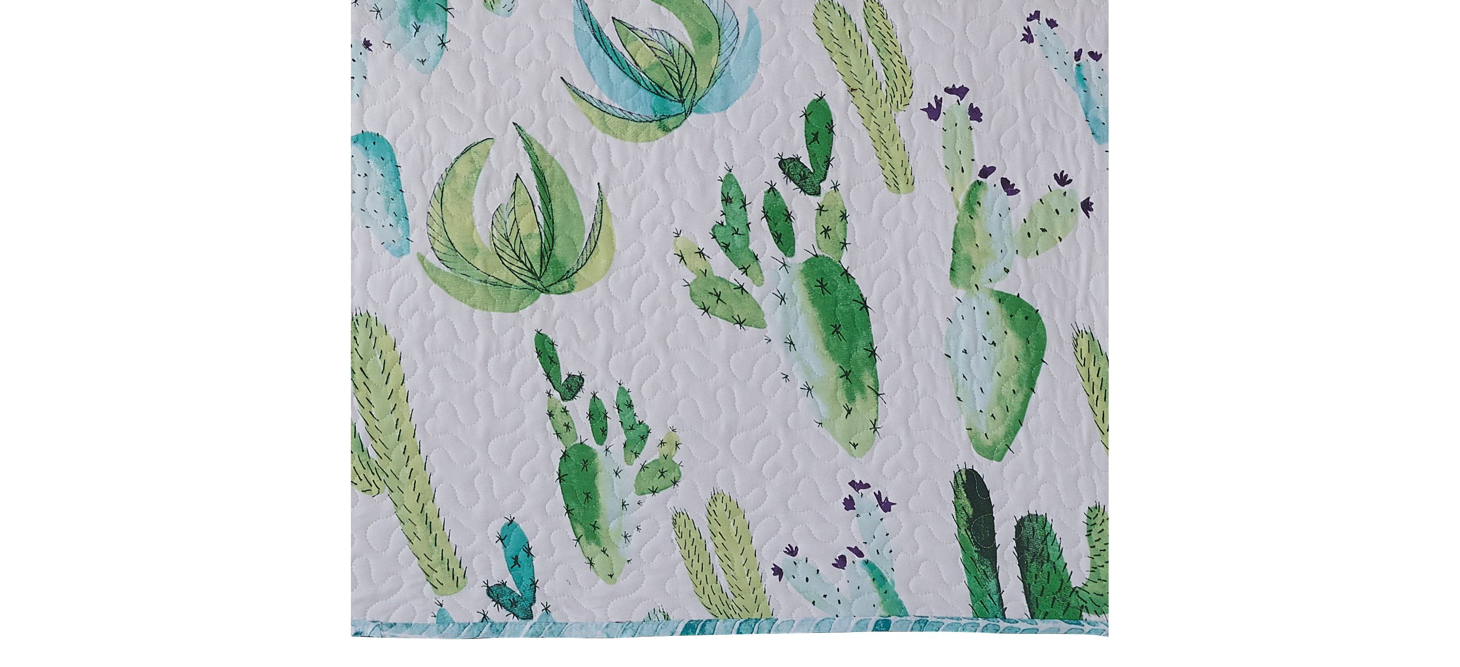 Cactus3-piece Quilt Set