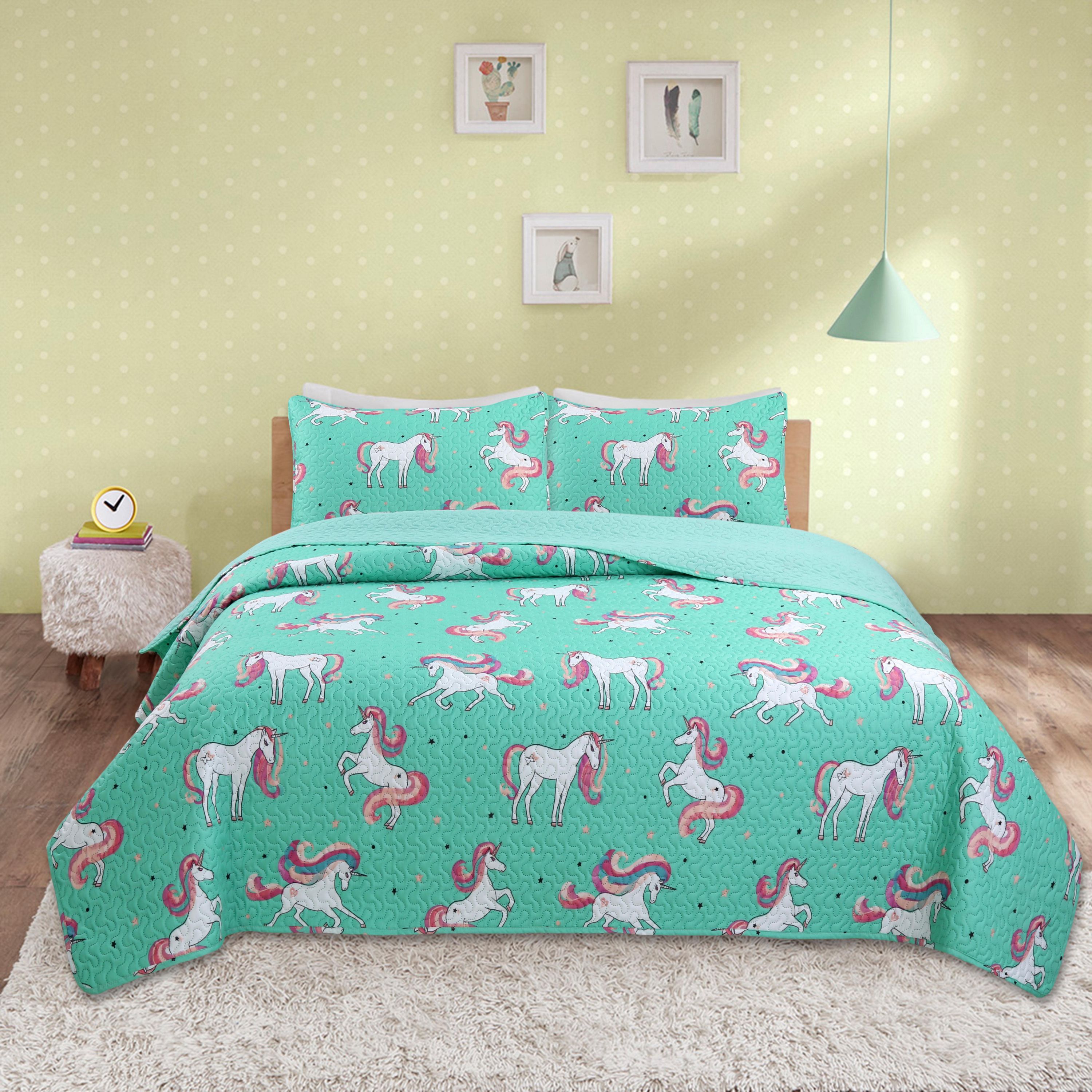 Unicorn 2-piece Quilt Set
