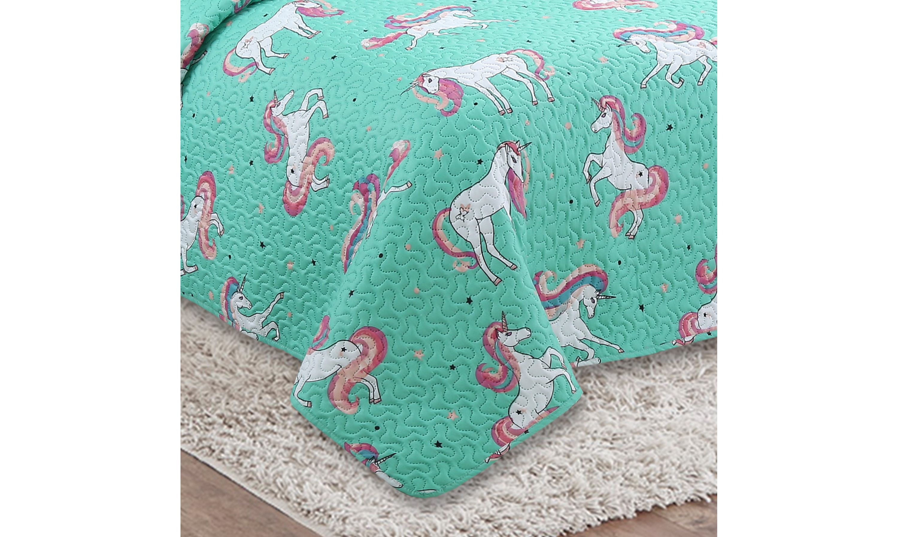 Unicorn 2-piece Quilt Set