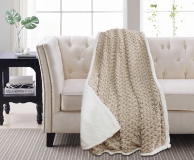 Maricia Faur Fur Reverse to Sherpa Throw