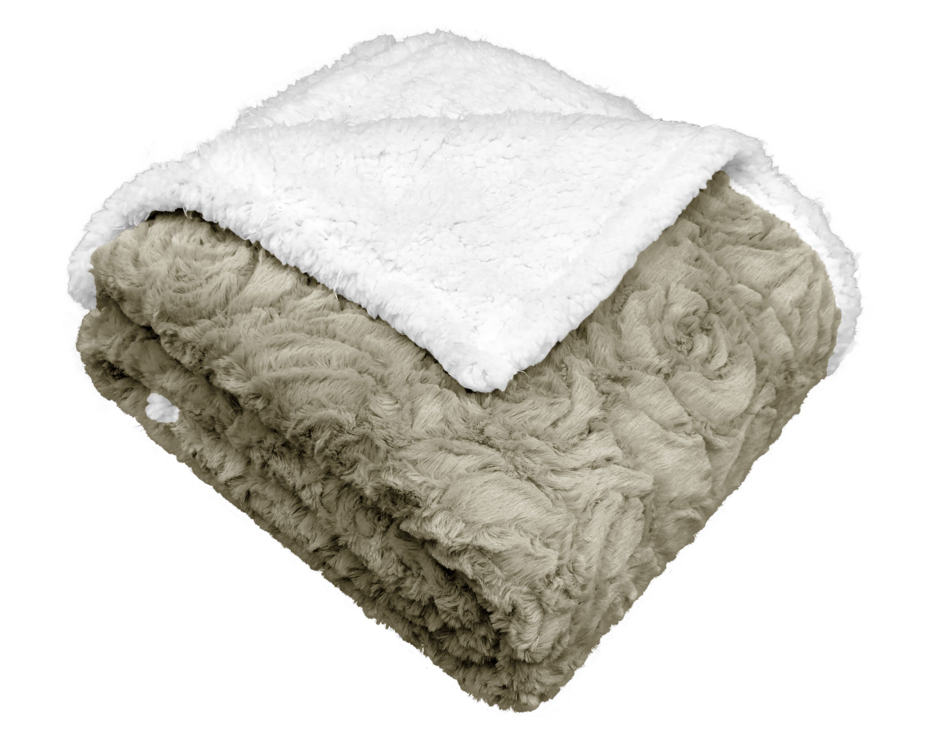 Maricia Faur Fur Reverse to Sherpa Throw
