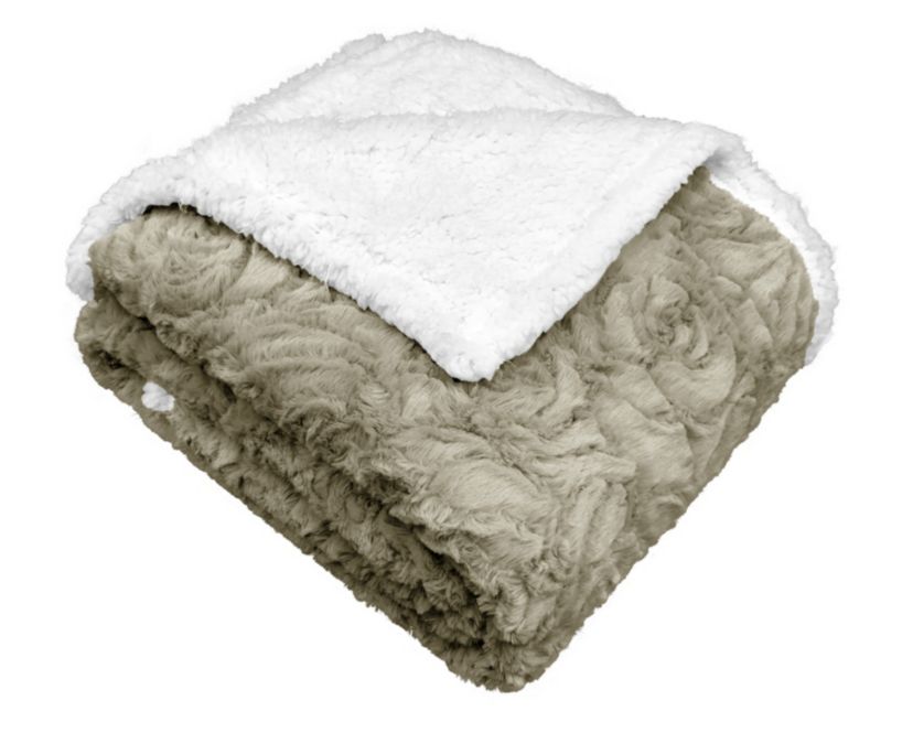 Maricia Faur Fur Reverse to Sherpa Throw