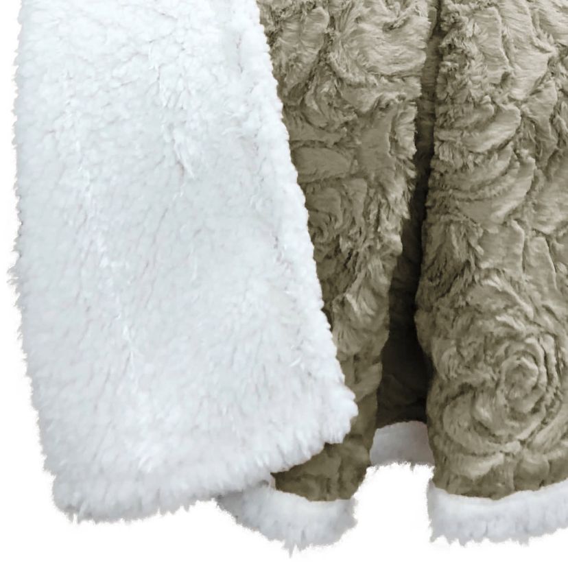 Maricia Faur Fur Reverse to Sherpa Throw