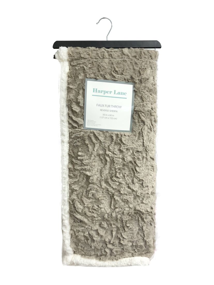 Maricia Faur Fur Reverse to Sherpa Throw