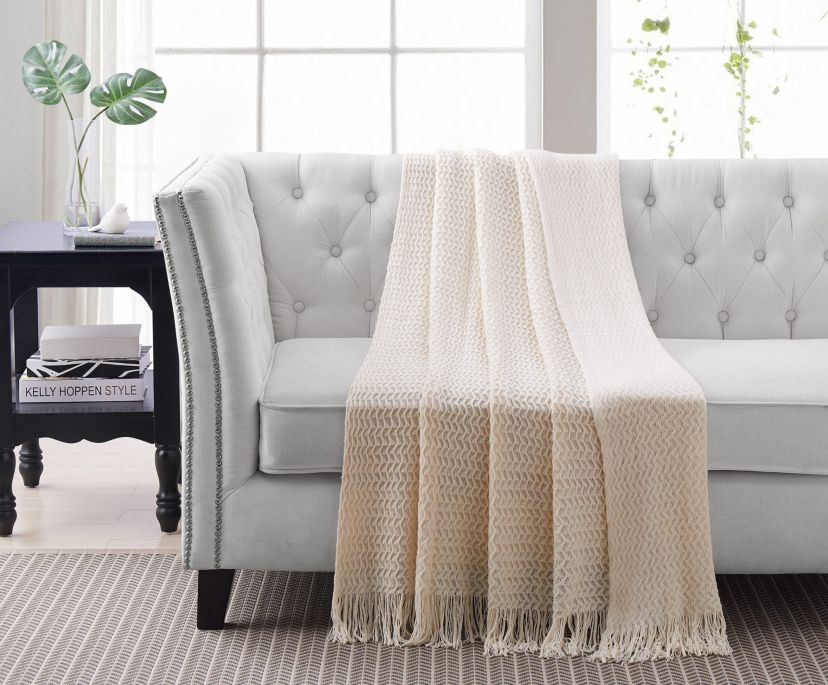 Lacy Sweater Throw