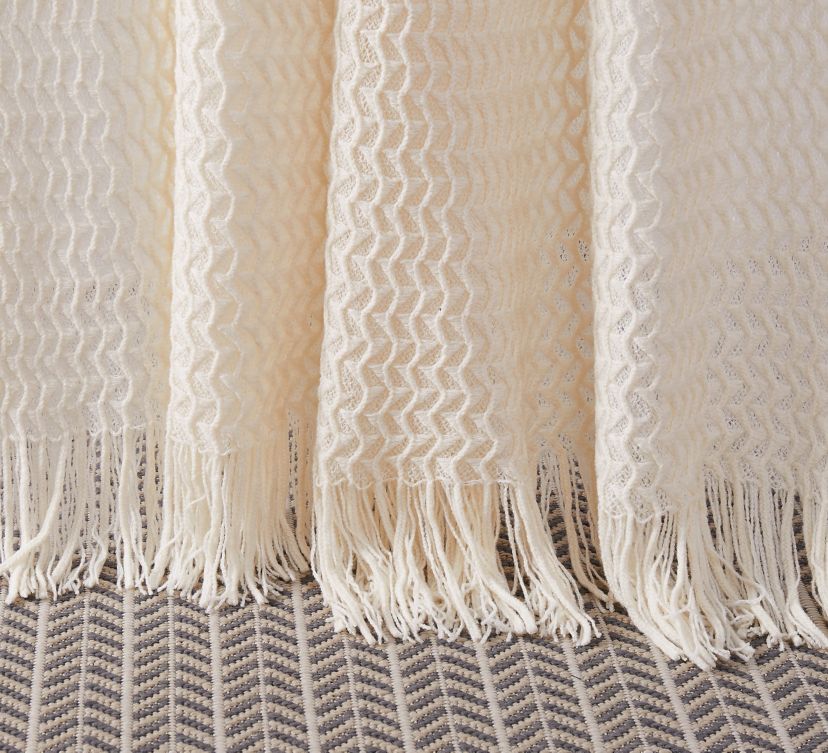 Lacy Sweater Throw