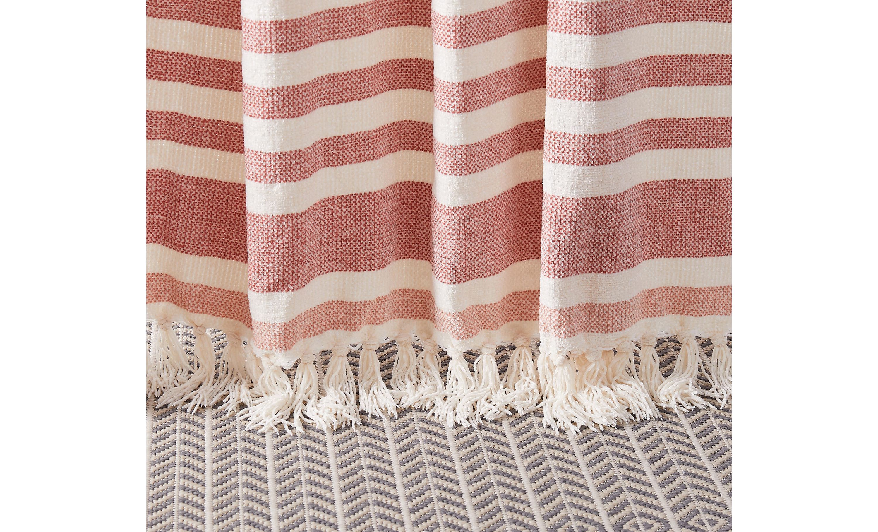 Stripe Channel SweaterThrow