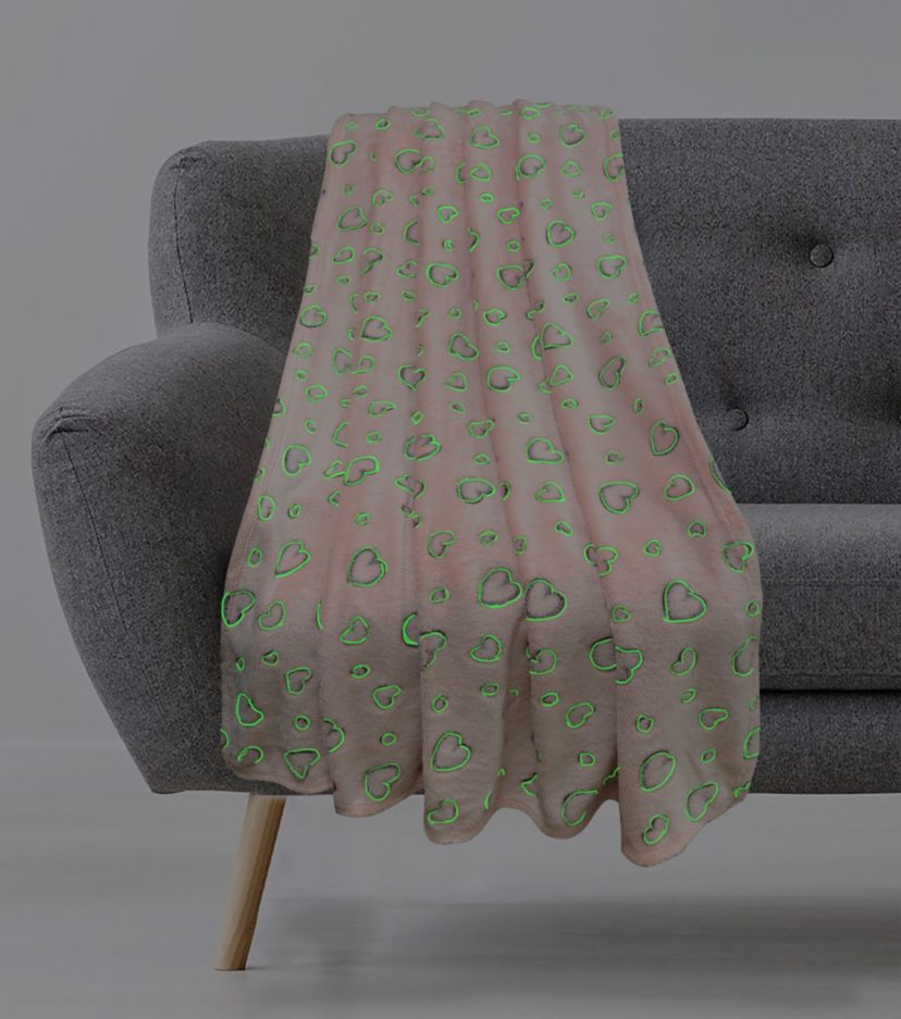 Kids Hearts Throw