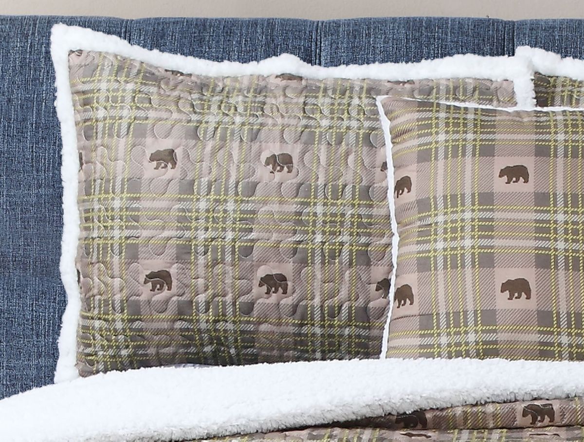 Arbor Sherpa 4-piece Quilt Set