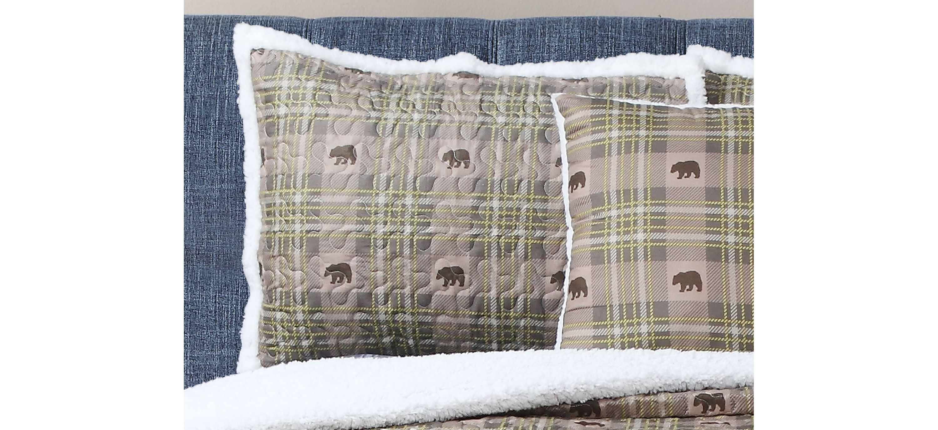 Arbor Sherpa 4-piece Quilt Set