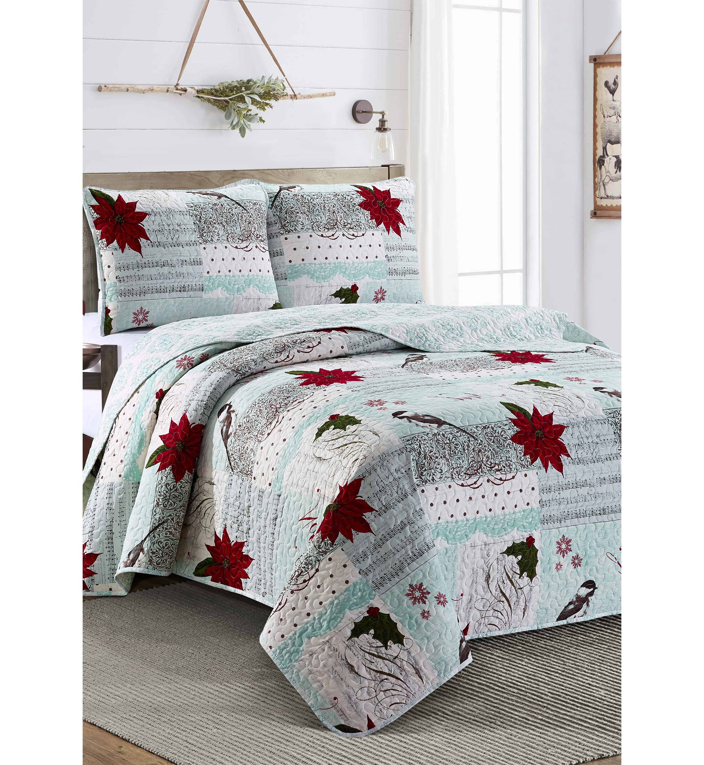 Noel Classic 3 piece Quilt Set