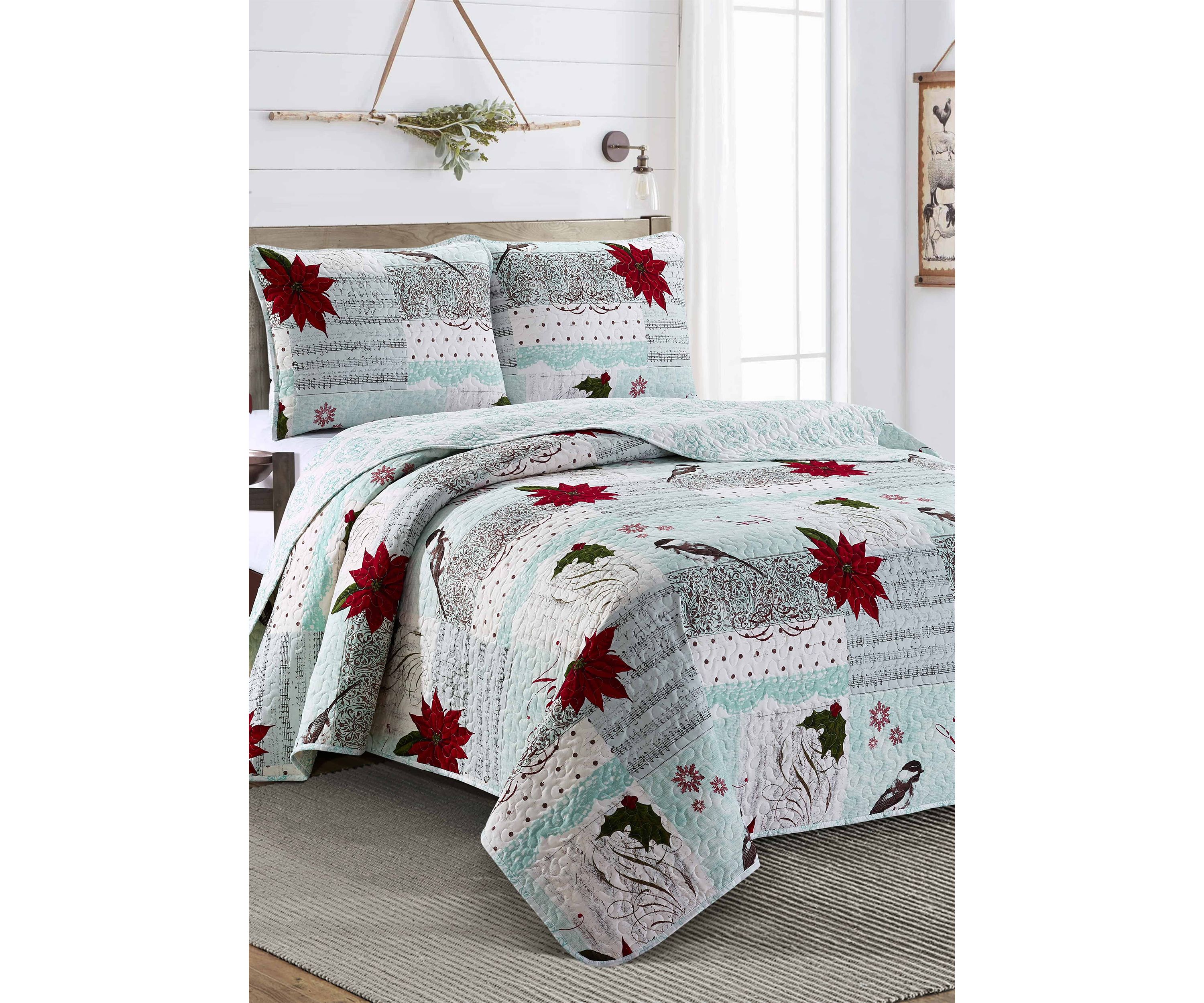 Noel Classic 3 piece Quilt Set