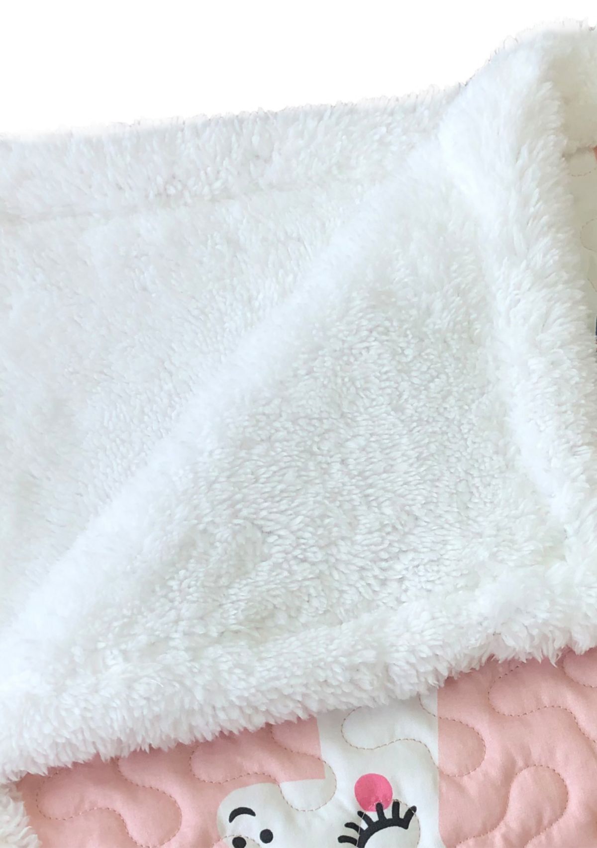 Cool Llama Quilted Sherpa Throw