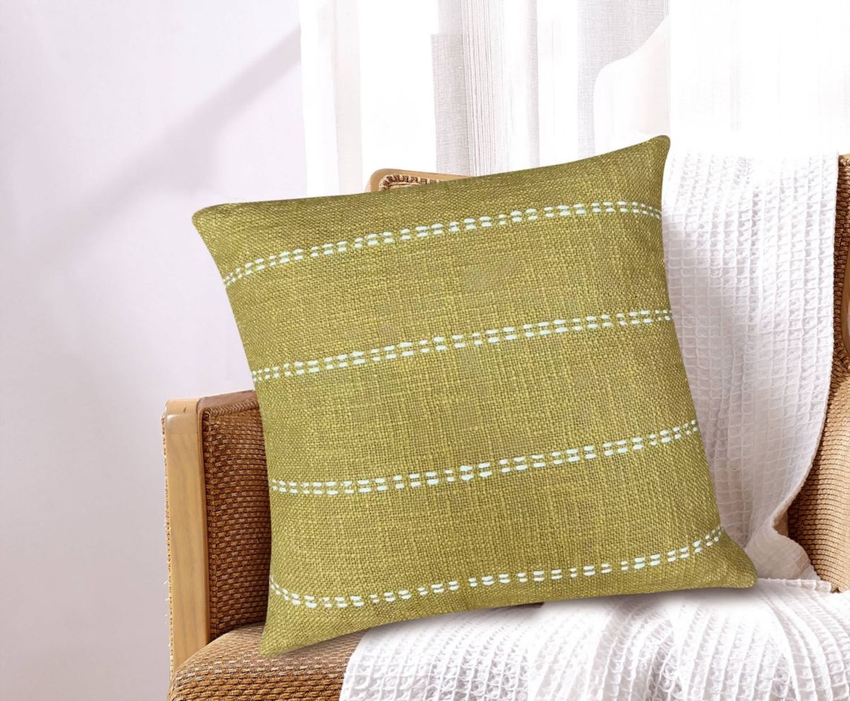 Melba Cotton Decorative Throw Pillow 18x18"