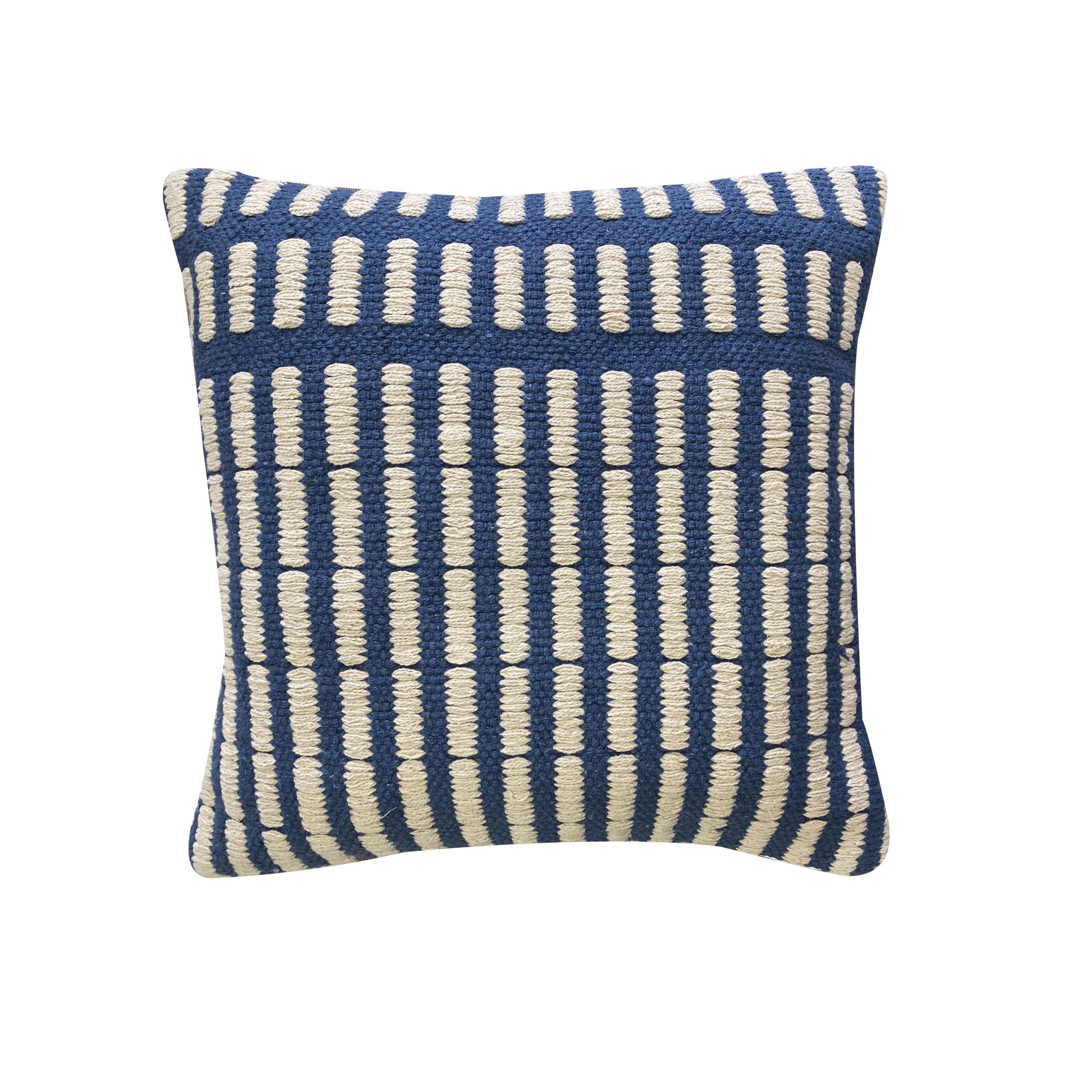 Mera Cotton Decorative Throw Pillow 18x18"