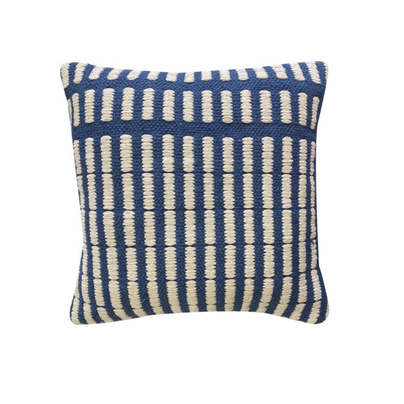 Mera Cotton Decorative Throw Pillow 18x18"