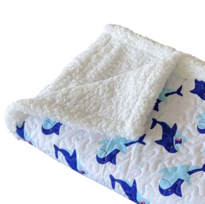 Sharks Sherpa Throw