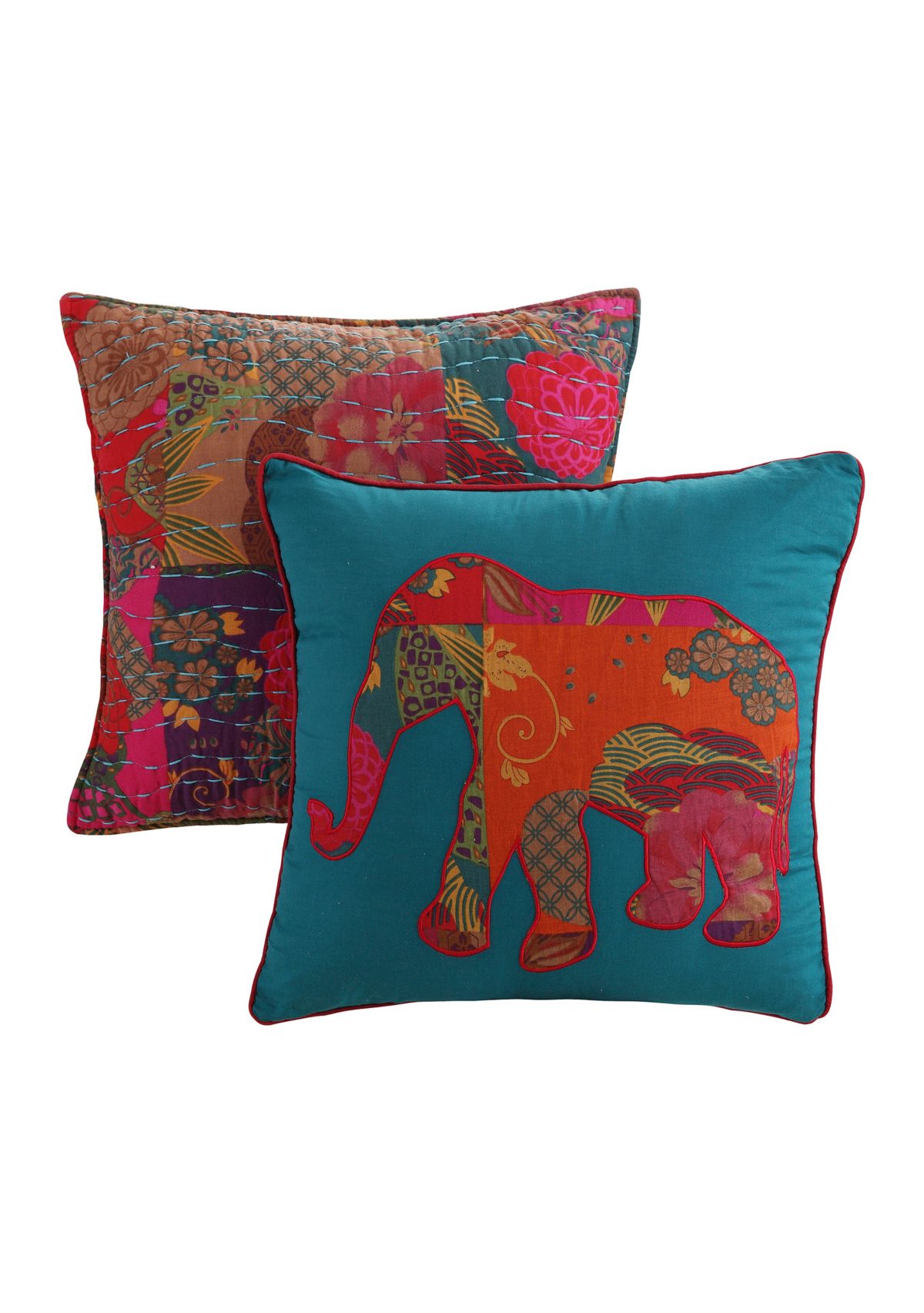 Jewel Quilt Set with Bonus Pillows