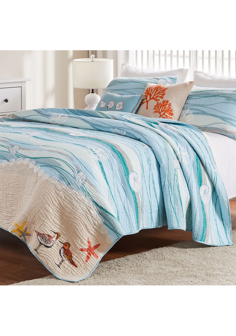 Maui Quilt Set with Bonus Pillows