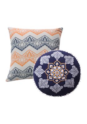 Medina  Quilt Set with Bonus Pillows