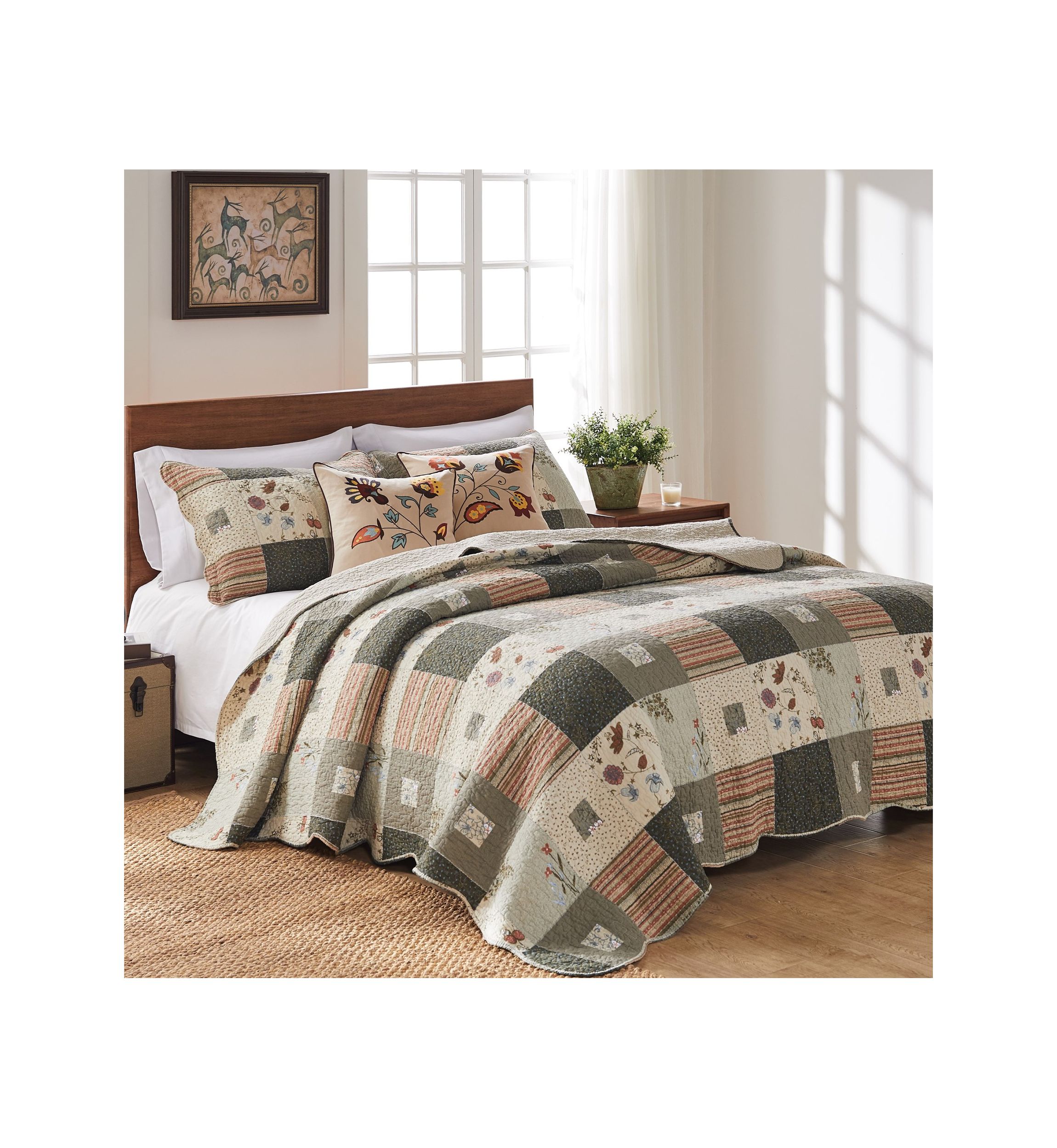Sedona Quilt Set with Bonus Pillows