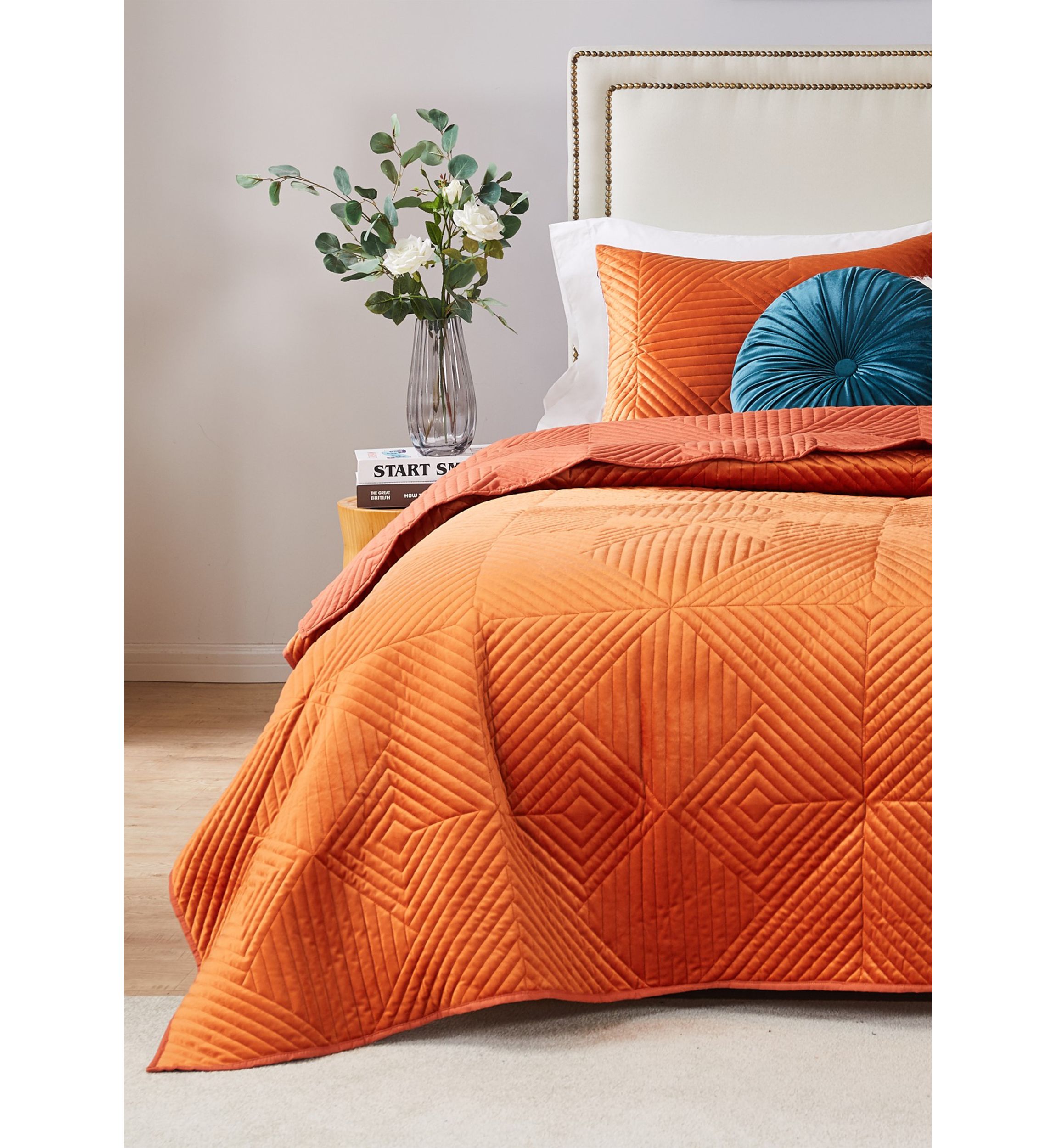 Riviera Velvet Spice Quilt Set