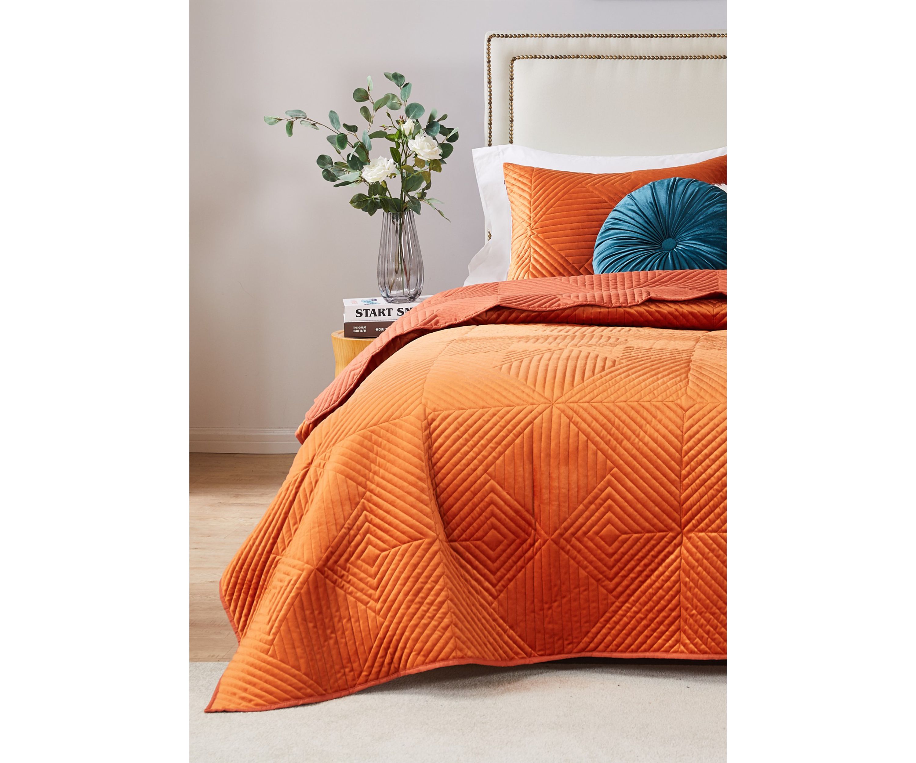 Riviera Velvet Spice Quilt Set