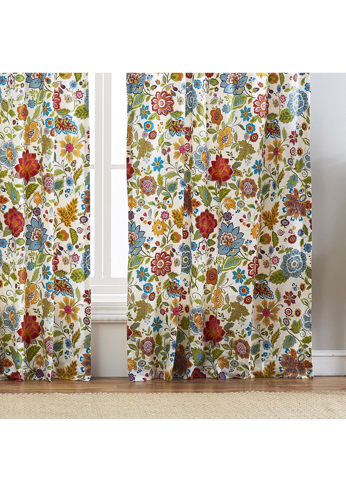 Astoria White Window Panel Pair 63