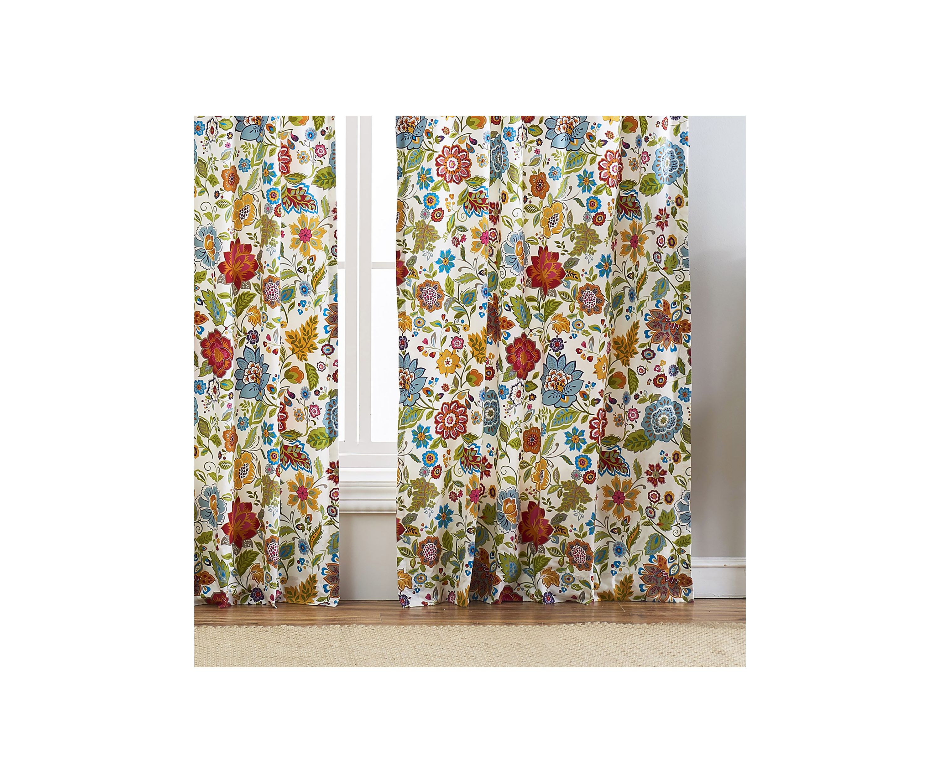 Astoria White Window Panel Pair 63