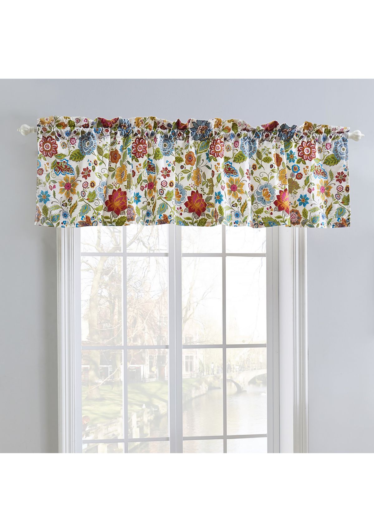 Astoria White Window Panel Pair 63