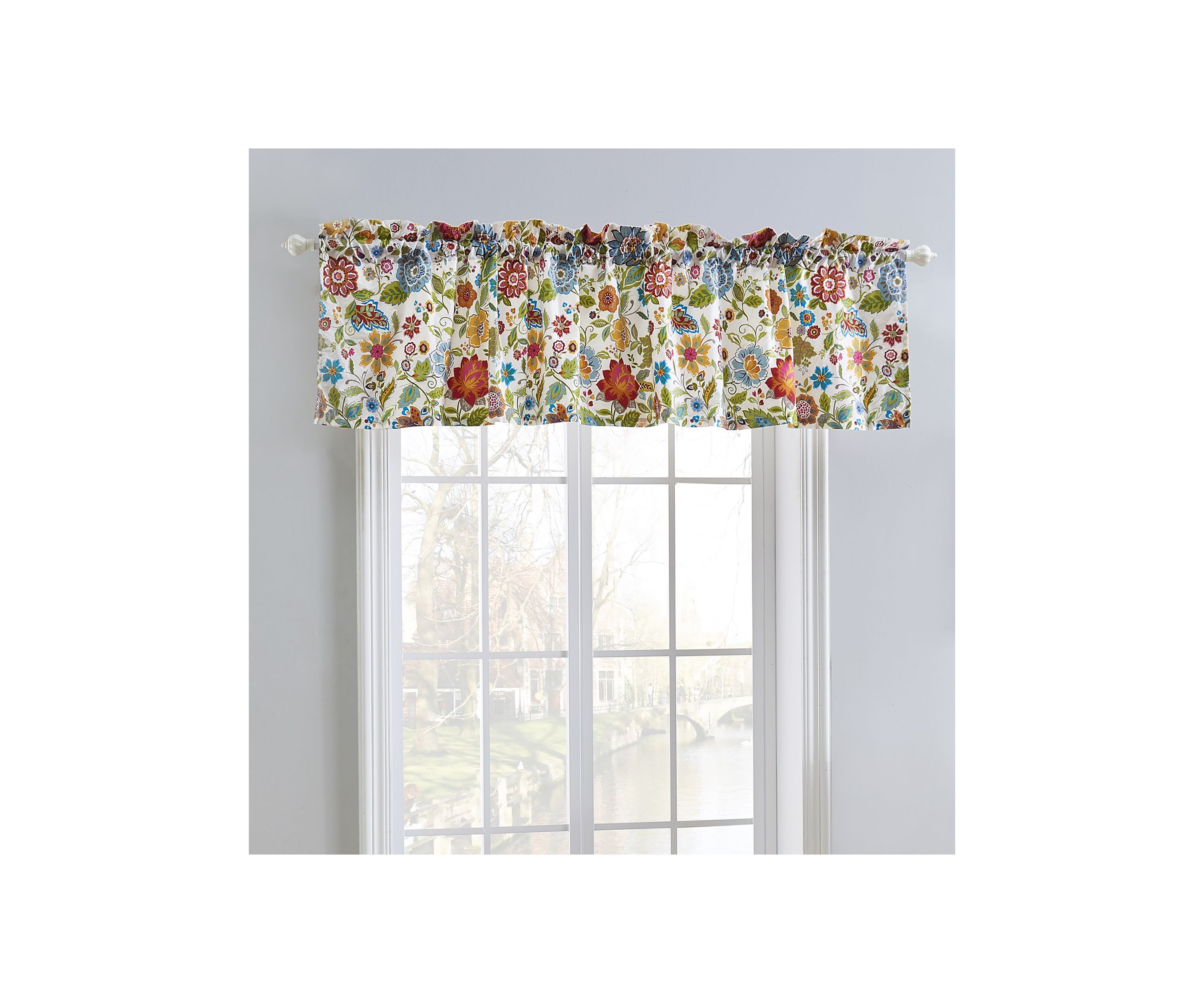 Astoria White Window Panel Pair 63