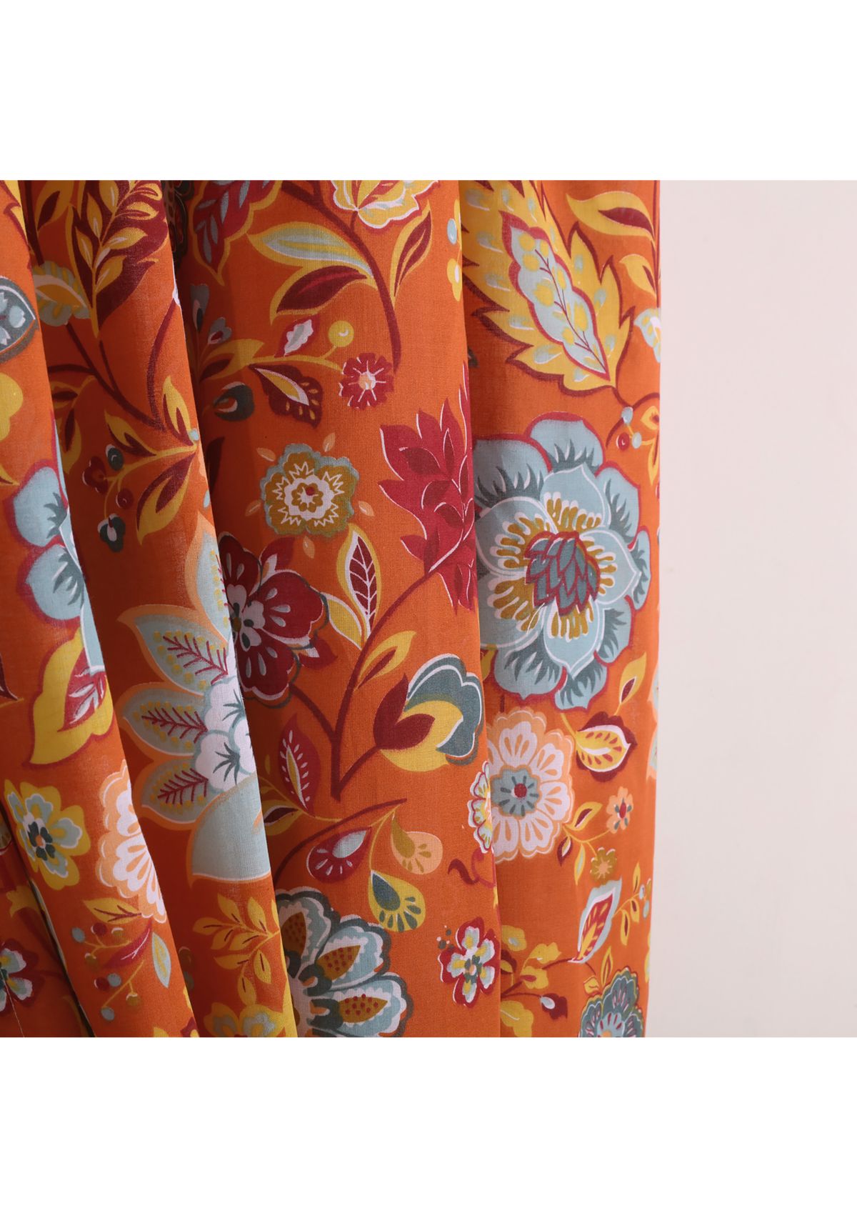 Astoria Spice Window Panel Pair 63