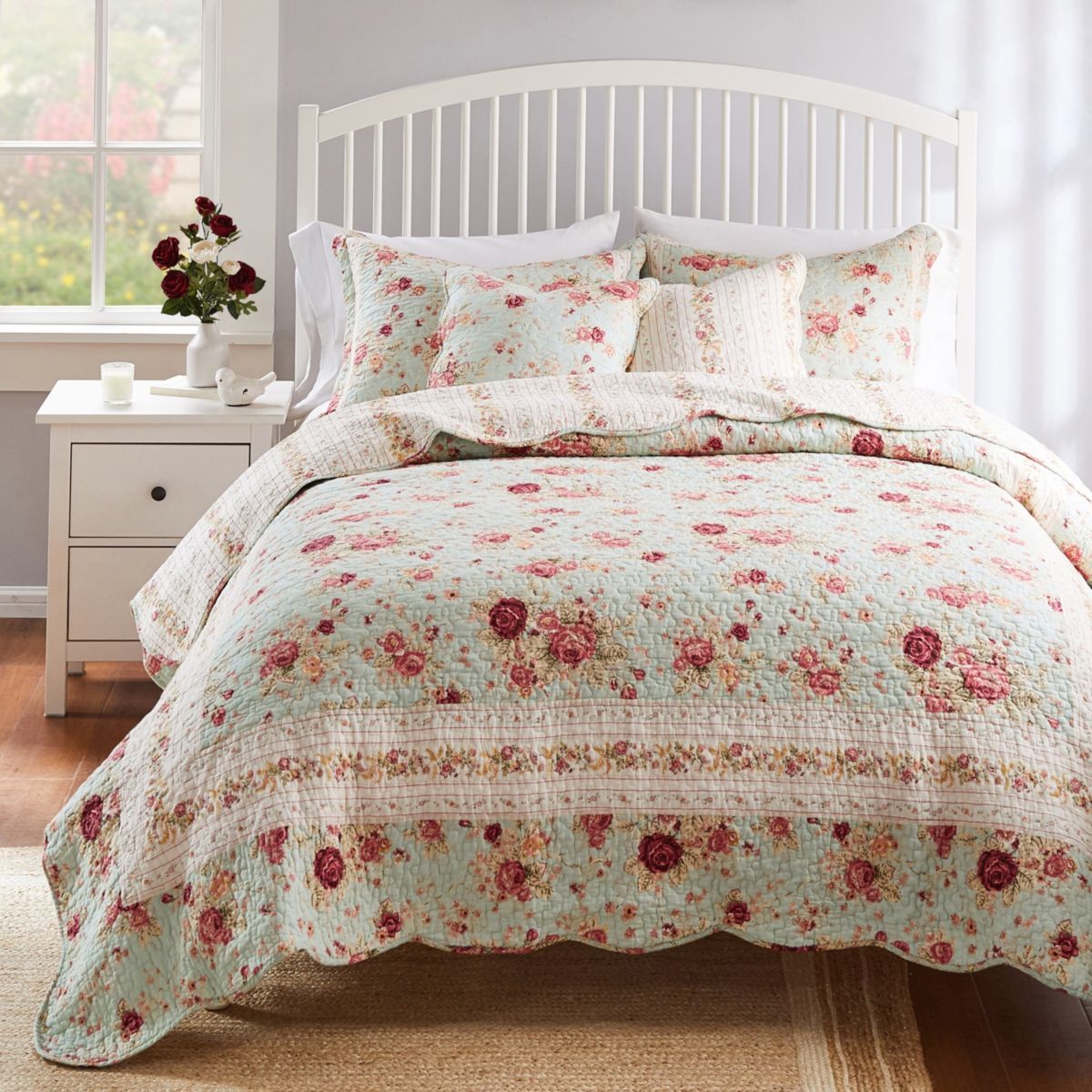 Antique Rose Blue Bonus Set